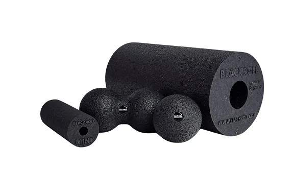 Ein Set von Faszienrollen